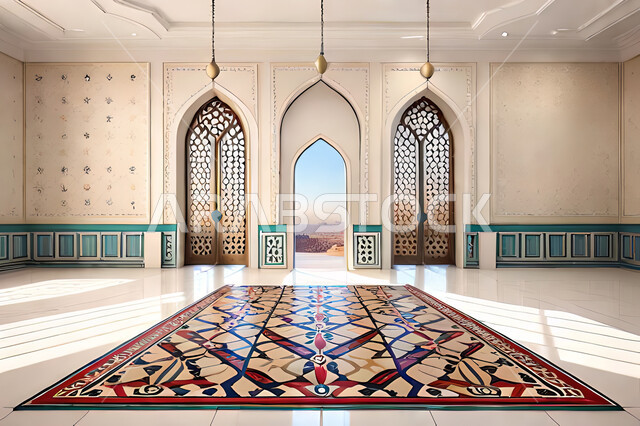 غرفة ذات تصاميم  حديثه عصرية، تصاميم عصرية فاخرة, زخرفة على الطراز العربي الاسلامي, الفن الهندسي الاسلامي, زخارف عربية اسلامية, ديكورات داخليه، شقق وفلل سكنية .