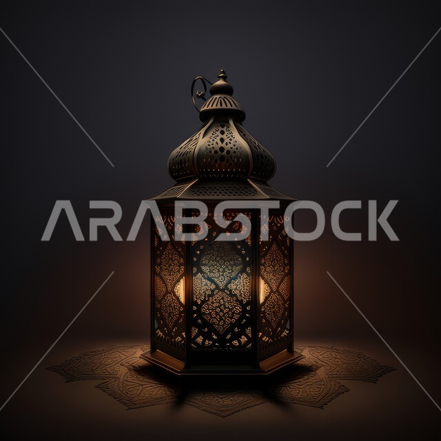مصباح معدني بتصاميم ابداعية، فانوس رمضان المضيء، ديكورات وزينة شهر رمضان، فانوس عربي تقليدي، اضاءة رمضان، الاحتفال بقدوم شهر رمضان المبارك، اجواء رمضانية