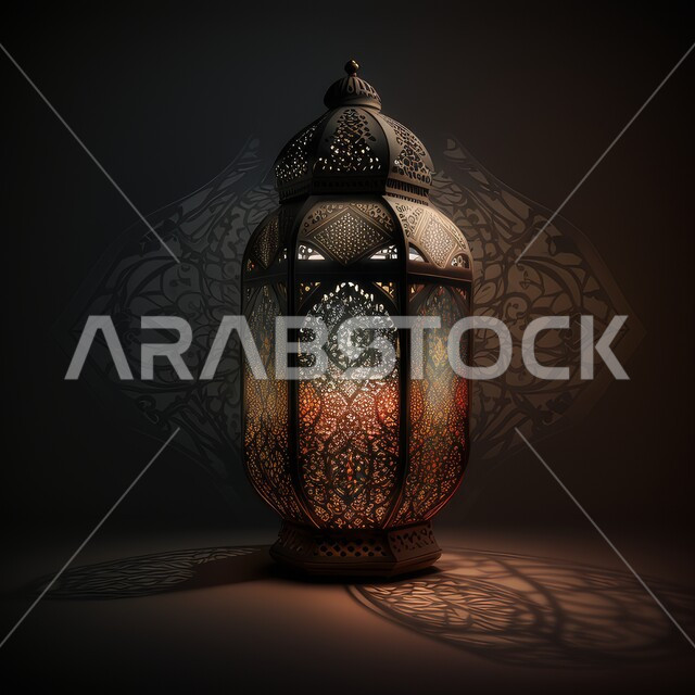 فانوس رمضان المضيء، تصاميم اسلامية، مصباح معدني بتصاميم ابداعية، ديكورات وزينة شهر رمضان، فانوس عربي تقليدي، اضاءة رمضان، الاحتفال بقدوم شهر رمضان المبارك، اجواء رمضانية