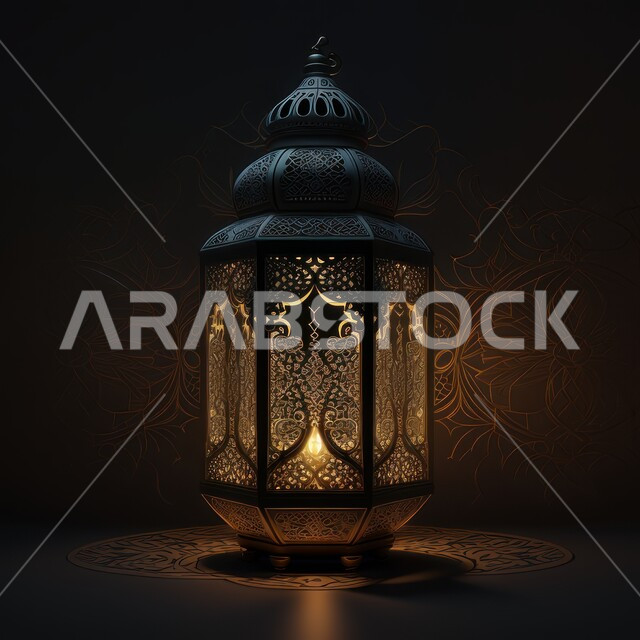 تصاميم اسلامية، مصباح معدني بتصاميم ابداعية، فانوس رمضان المضيء، ديكورات وزينة شهر رمضان، فانوس عربي تقليدي، اضاءة رمضان، الاحتفال بقدوم شهر رمضان المبارك، اجواء رمضانية