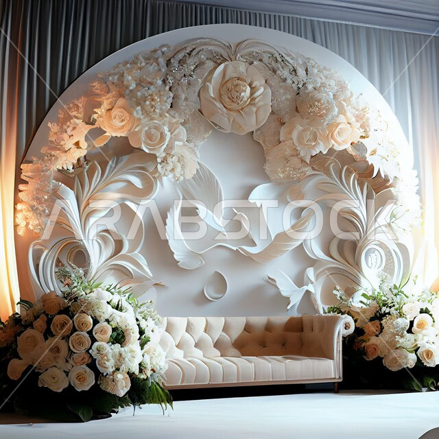  صالات الزواجات والمناسبات السعيده, كوش افراح في قاعات الإحتفالات والمناسبات, منصة عرض للأفراح والأعراس, تصاميم وديكورات بالزهور والوروود, خلفيات زهور الزينه