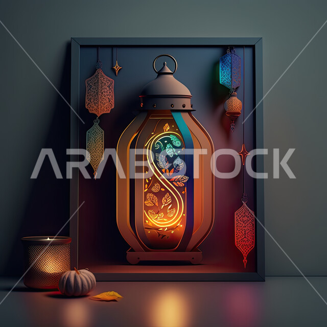زينة وأنوار للاعياد والمناسبات، تحف واكسسوارات شهر رمضان المبارك ، فانوس وإضاءه ملونه، أجواء سعيده ، عساكم من عواده ، قدوم شهر الخير ، خلفيه ملونه