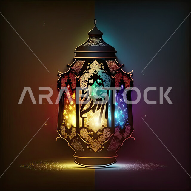 زينة وأنوار للاعياد والمناسبات، تحف واكسسوارات شهر رمضان المبارك ، فانوس وإضاءه ملونه، أجواء سعيده ، عساكم من عواده ، قدوم شهر الخير ، خلفيه ملونه