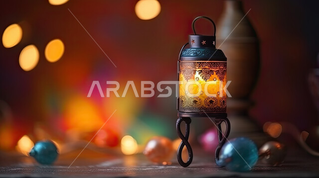 عساكم من عواده ،تحف واكسسوارات شهر رمضان المبارك ، فانوس وإضاءه ملونه، زينة وأنوار للاعياد والمناسبات، أجواء سعيده ، قدوم شهر الخير ، خلفيه ملونه