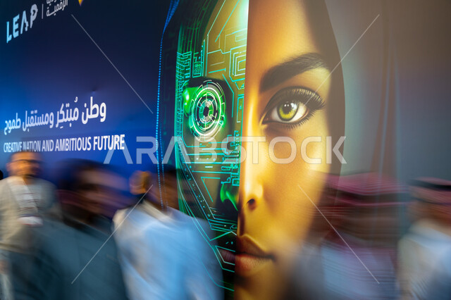 حركة الزائرين في مؤتمر ليب العالمي التقني 2023 في مدينة الرياض, الإبتكارات الحديثه و التقدم التقني , منصه عالميه للتقنيات المستقبيله والذكاء الاصطناعي و الروبوتات المتطورة, نحو افاق جديده لاستكشاف الانترنت والفضاء الخارجي