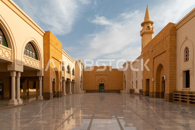 مركز الملك عبد العزيز في المملكة العربية السعودية, المتحف الوطني السعودي في مدينة الرياض , معالم تاريخية وطنية , اماكن سياحية ثقافية, الفن الهندسي المعماري على الطراز الشعبي التاريخي القديم