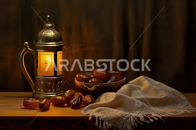 فانوس معدني مزخرف, إضاءة و زينة شهر رمضان ،مشاركة الاجواء الرمضانية ، وجبة افطار شهية و لذيذة ، شهر رمضان المبارك , خلفية اسلامية