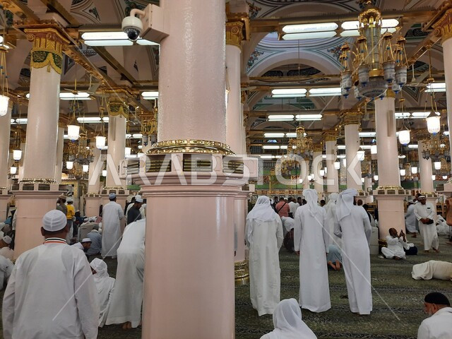  آداء الصلاه في الحرم النبوي في المدينه المنوره, المصلين في الروضه المشرفه في المسجد النبوي الشريف, مسجد رسول الله, إسلاميات وعباده, العبادة والتقرب الى الله، الحرم النبوي الشريف في المملكة العربية السعودية، أماكن إسلامية مقدسة