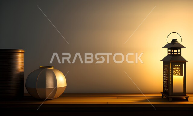  زينة وأنوار للاعياد والمناسبات، تحف واكسسوارات شهر رمضان المبارك ، فانوس وإضاءه ملونه خافته، أجواء سعيده ، عساكم من عواده ، قدوم شهر الخير ، خلفيه ملونه