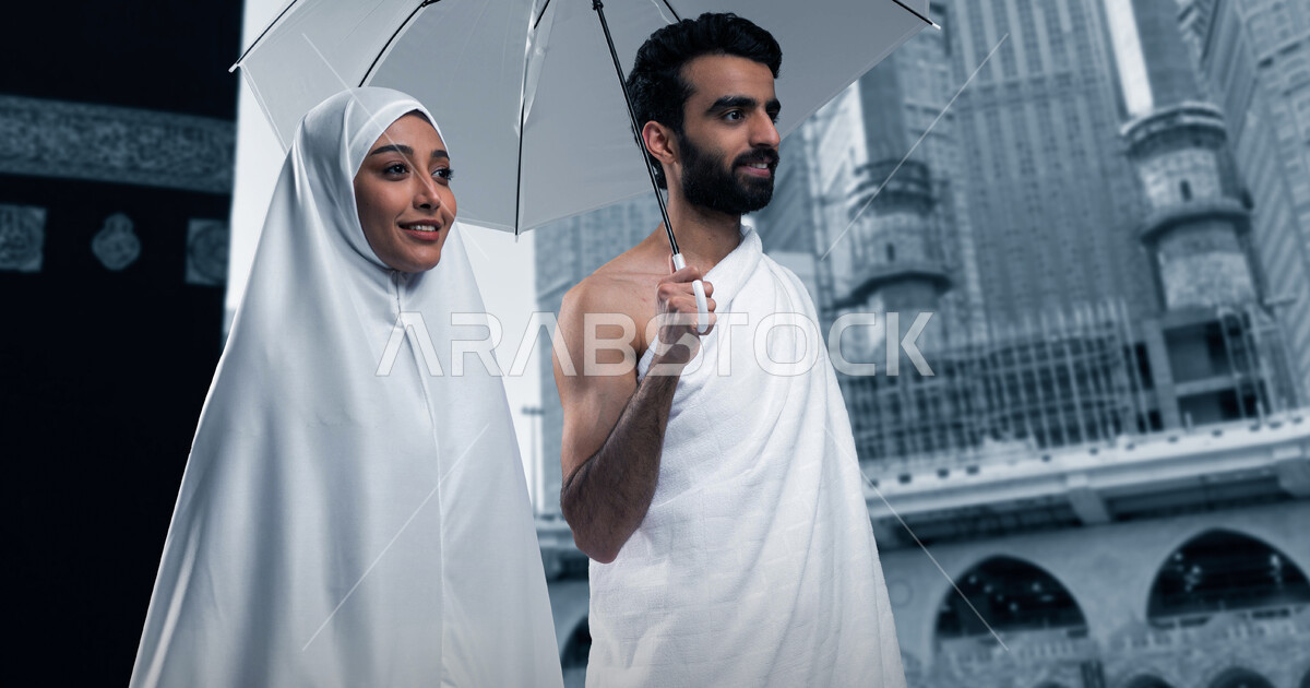 Performing the rituals of Hajj and Umrah in the Hajj season 2023, a ...