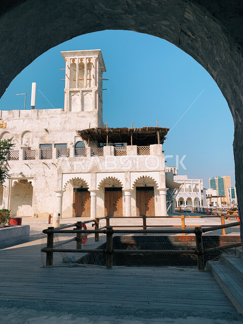 الحي الثقافي التراثي في امارة دبي في الإمارات العربية المتحدة، احياء دبي القديمة، البيوت الشعبية التاريخية، معالم دبي المشهورة، السياحة في الامارات