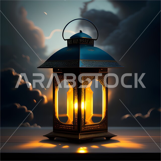 ديكورات وتحف رمضانية، مصباح معدني بتصاميم ابداعية، انوار واضاءة وزينة شهر رمضان، الإحتفال بقدوم شهر رمضان، اجواء رمضانية، فانوس عربي تقليدي
