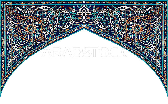  تصاميم ديكور  ديني ,قالب تصميم إسلامي مزخرف،  ديكورات وزخارف اسلاميه على شكل قوس، الفن الهندسي العصري الحديث،  خلفية إسلاميه