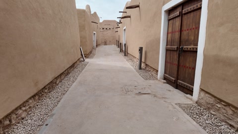 الدرعية، مدينة الرياض التاريخية، التي تعرض العمارة النجدية التقليدية
