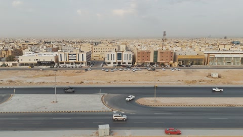 Aerial View of Riyadh Neighborhood
