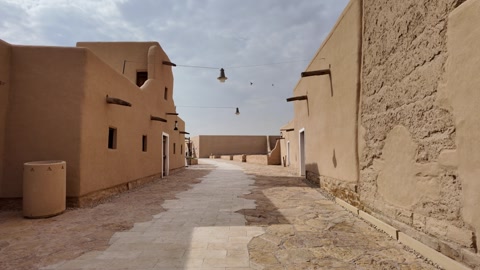 الدرعية، مدينة الرياض التاريخية، التي تعرض العمارة النجدية التقليدية