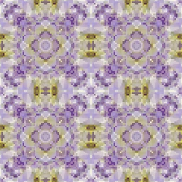 Vector mosaic, simple geometric graphics, colored patterns and ornaments, vector illustrator.
