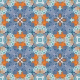 فيكتور زخرفة ، رسوم هندسية ، تطريز ، نقش ، قالب جاهز ملون ، فيكتور اليستريتور.