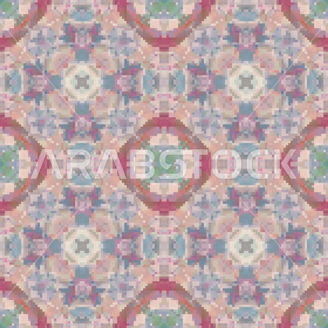 Vector ornament, geometric graphics, embroidery, pattern, colored template, vector illustrator.