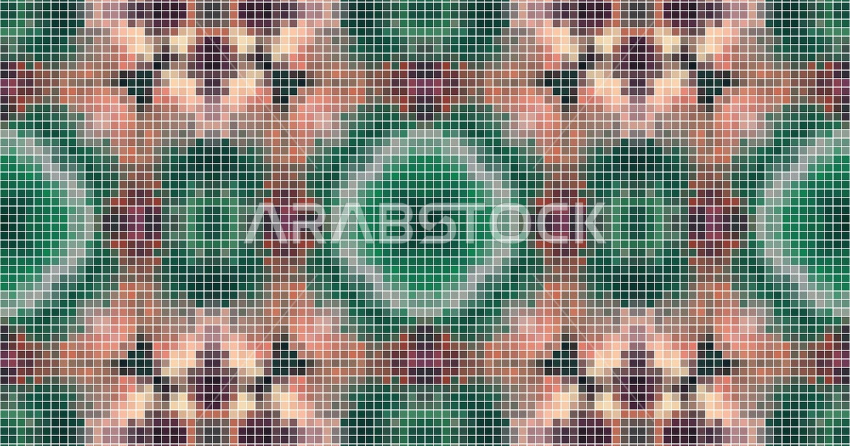 Vector pattern for colorful motifs, mosaics, colorful textures, vector ...