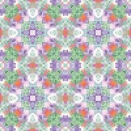 Vector pattern for colorful motifs, mosaics, colorful textures, vector illustrator