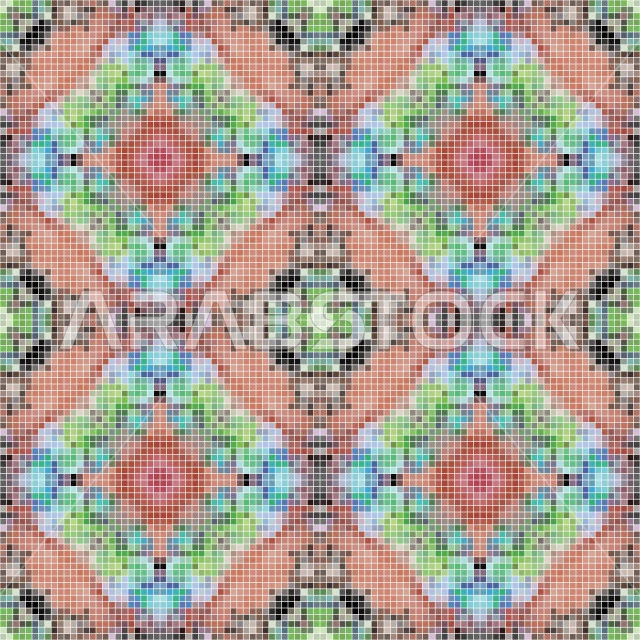 Vector pattern for colorful motifs, mosaics, colorful textures, vector illustrator