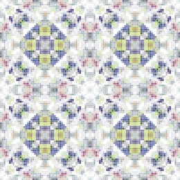 فيكتور باترن لزخارف ملونة ، فسيفساء ، نسيج ملون، فيكتور اليستريتور