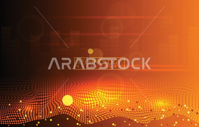Vector digital web background modern technology background ready design ...