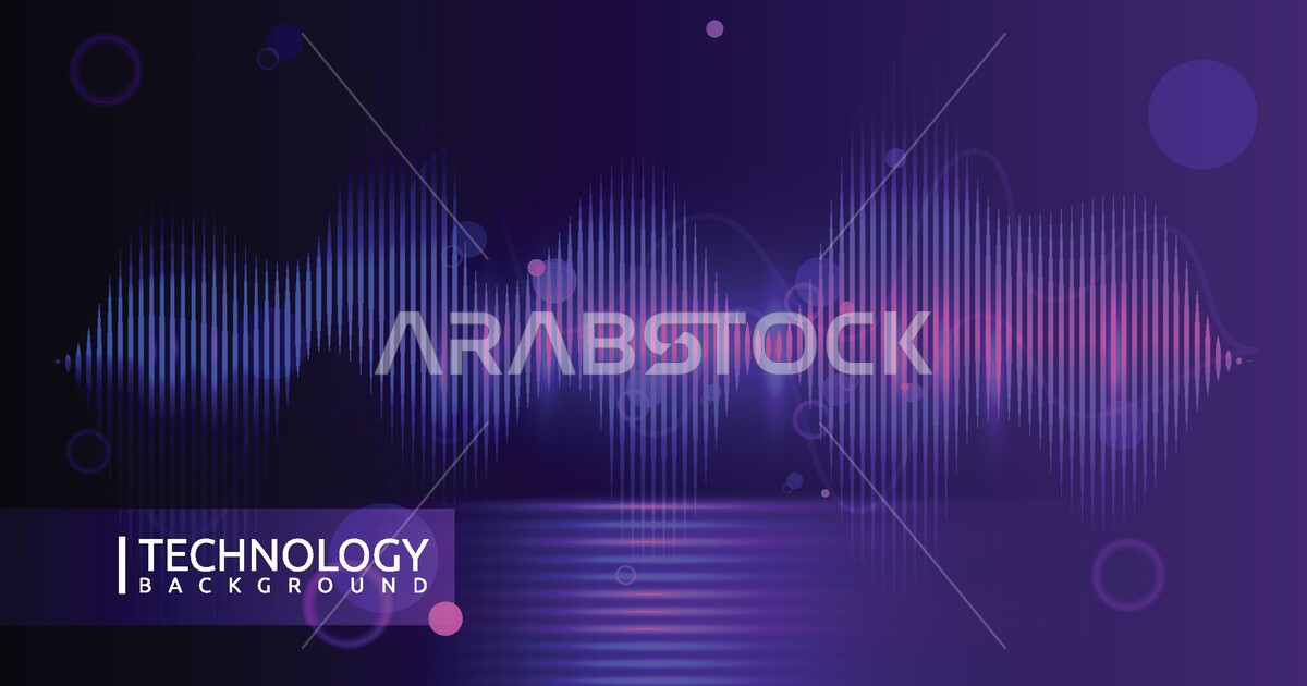 Vector digital web background modern technology background ready design ...