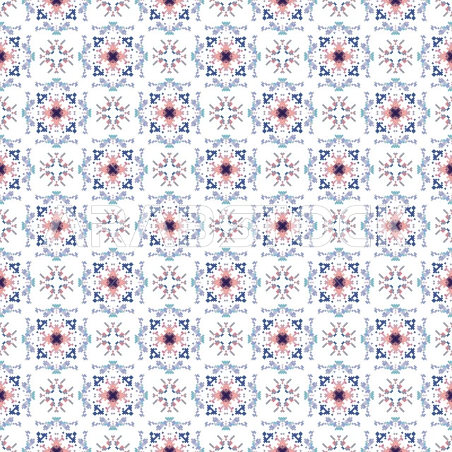 Colorful decorative background design template vector, geometric pattern, mosaic, geometric embroidery, texture, wall decorations, ready-made design template, colorful background, vector illustrator.