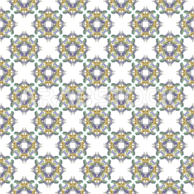 Colorful decorative background design template vector, geometric pattern, mosaic, geometric embroidery, texture, wall decorations, ready-made design template, colorful background, vector illustrator.