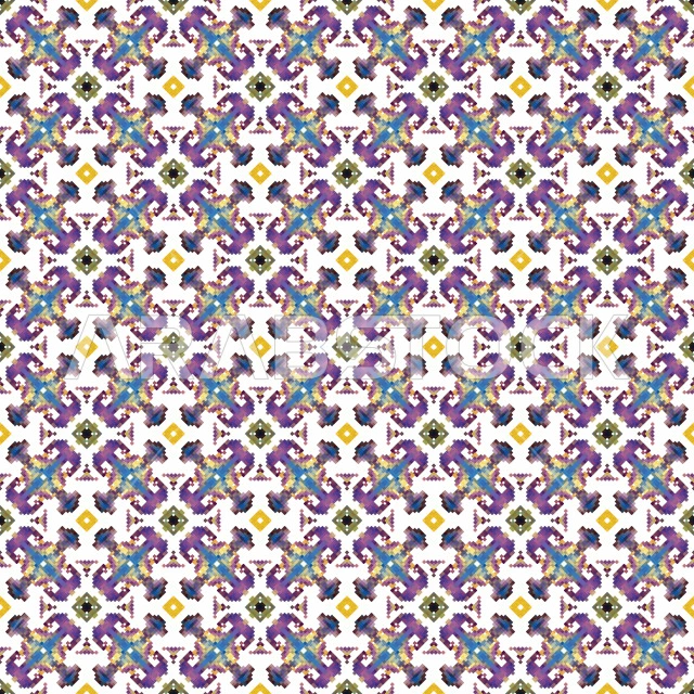 Colorful decorative background design template vector, geometric pattern, mosaic, geometric embroidery, texture, wall decorations, ready-made design template, colorful background, vector illustrator.