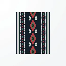 Traditional craft heritage art, authentic colored Arabic engravings in the Kingdom of Saudi Arabia, Najdi Saudi popular heritage for Sadu decoration, vector illustrator.