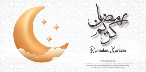 مناسبات دينية اسلامية ، فن الخط العربي، مخطوطة عربية اسلامية، فيكتور اليستريتور مخطوطة رمضان كريم، قالب تصميم رمضاني، بطاقة تهنئة بقدوم شهر رمضان المبارك، رسومات اسلامية زخرفية،