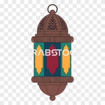 فيكتور تصميم لفانوس رمضان ، رمز للإضاءة الاحتفالية والتقاليد،اعياد ومناسبات اسلامية، فيكتور اليستريتور.