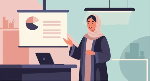 Empowering Arab Women in Business: A Presentation on Growth and Success