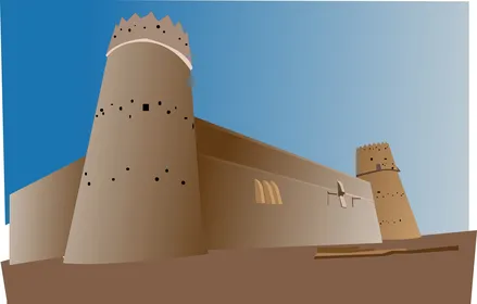 قصر المصمك في مدينة الرياض، الحصون والقلاع المشيدة ، معالم تاريخية مشهورة، المملكة العربية السعودية ، فيكتور اليستريتور