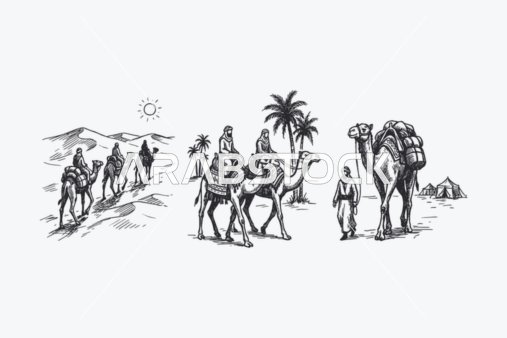 Linear icons, a set of travel and journey icons in black, a set of linear icons, vector illustrator.