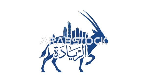 شعار فيكتور المها العربي مع أفق الدوحة قطر