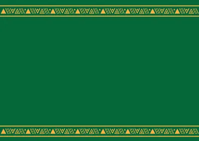 Green Sadu Pattern Border Background