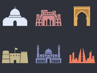 أيقونات ومعالم التراث المعماري للبحرين
