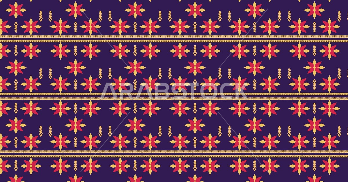 Vector pattern for a variety of drawings, decorated Gulf Arab shapes ...