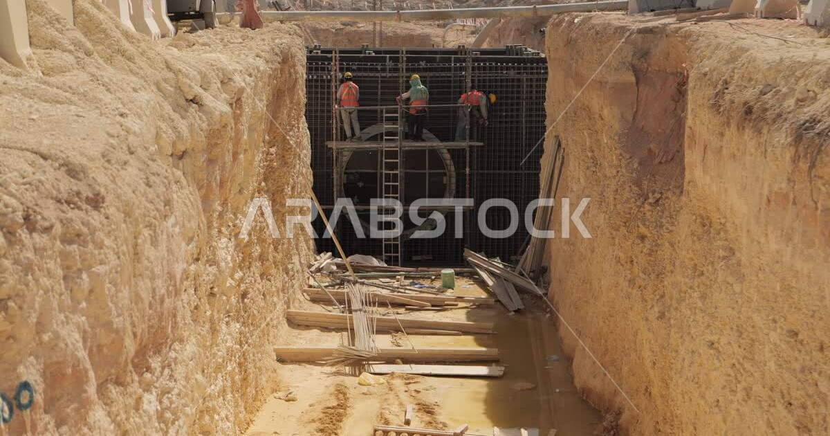 Working on urban progress in the Kingdom, engineering professions and