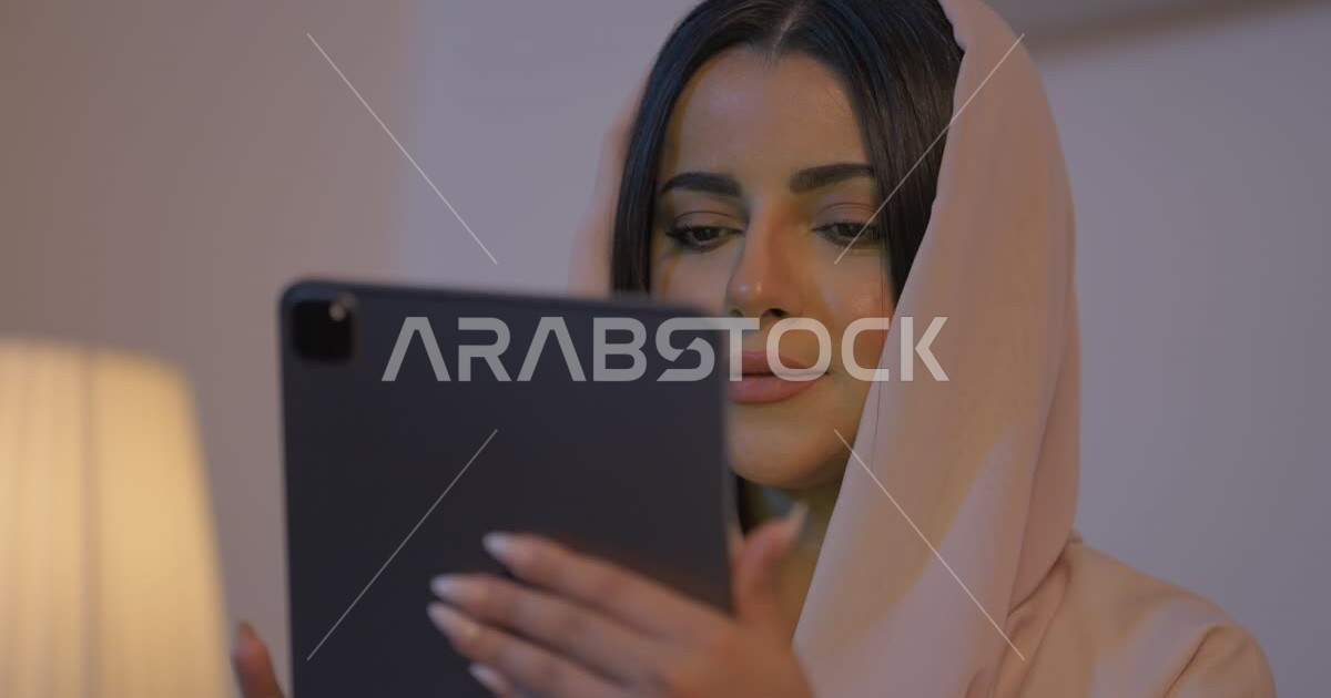 Completing tasks at home, expressions and gestures of concentration ...