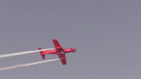 Jebel Ali United Arab Emirates, 9th November 2015, Red Jet Aircraft FlyOn Back