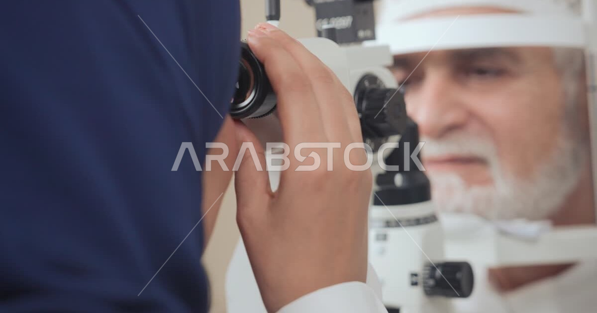 Using modern advanced devices, diagnosing and identifying visual