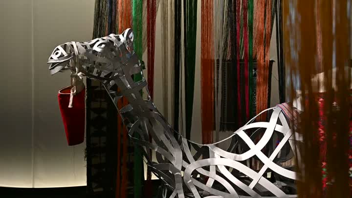 Using animals to move from one place to another in the desert, a close-up of a camel model in the Kingdom of Saudi Arabia, the camel is the ship of the desert, the concept of livestock and mammal care