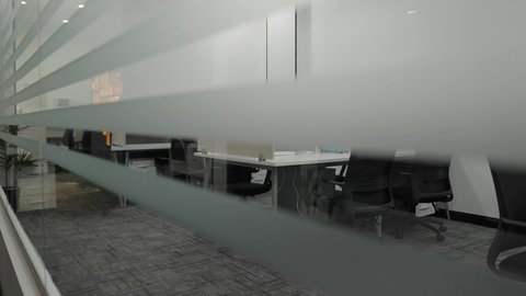 تجهيزات مكتبية حديثة بأثاث أنيق ومريح، تصاميم داخلية وديكورات راقية على الطراز الحديث, تصميم عصري لمكاتب شركات المملكة العربية السعودية, واجهات زجاجية ضخمة في مكتب العمل