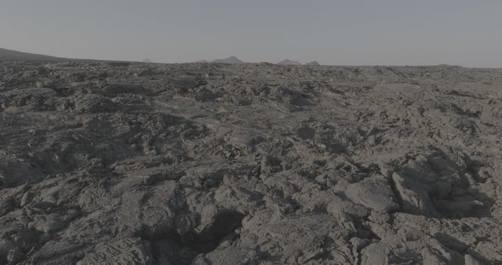 Landmarks of Medina, the mountains and volcanic craters in the Khaybar Lava Field, natural volcanic fields, a destination for tourists and earth scientists, natural places in the Kingdom of Saudi Arabia.