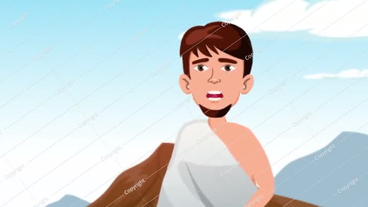 Muslim pilgrim performing hajj on mount arafat